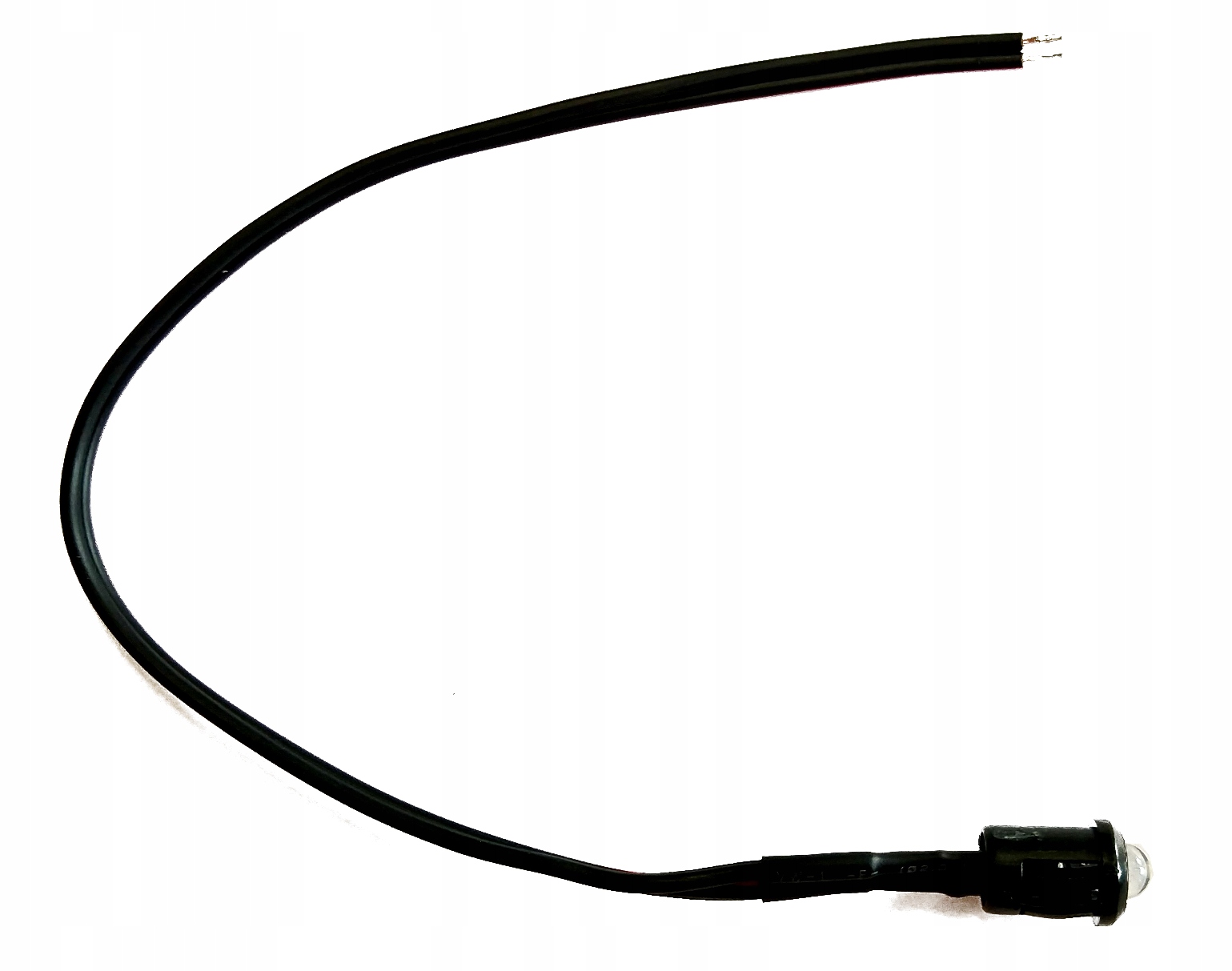 

Dioda Led 5mm 12V biała przewód 20cm z oprawką