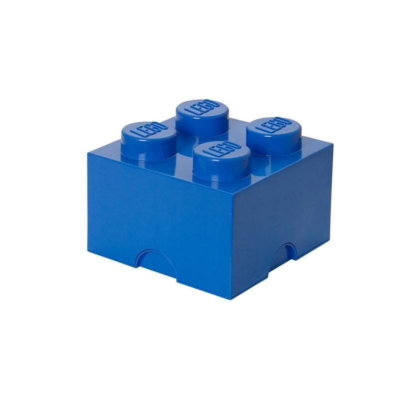 

Lego Pojemnik 25CM Klocek 4 Pudełko Niebieski