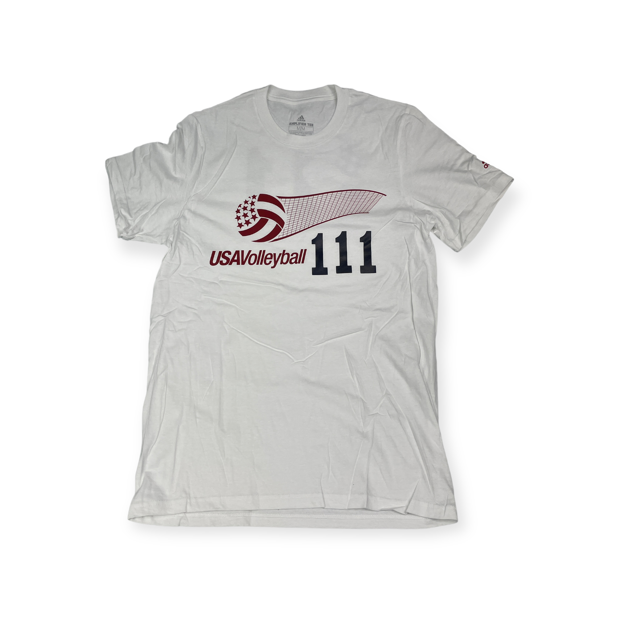 Koszulka męska biała ADIDAS USA VOLLEYBALL 111 M