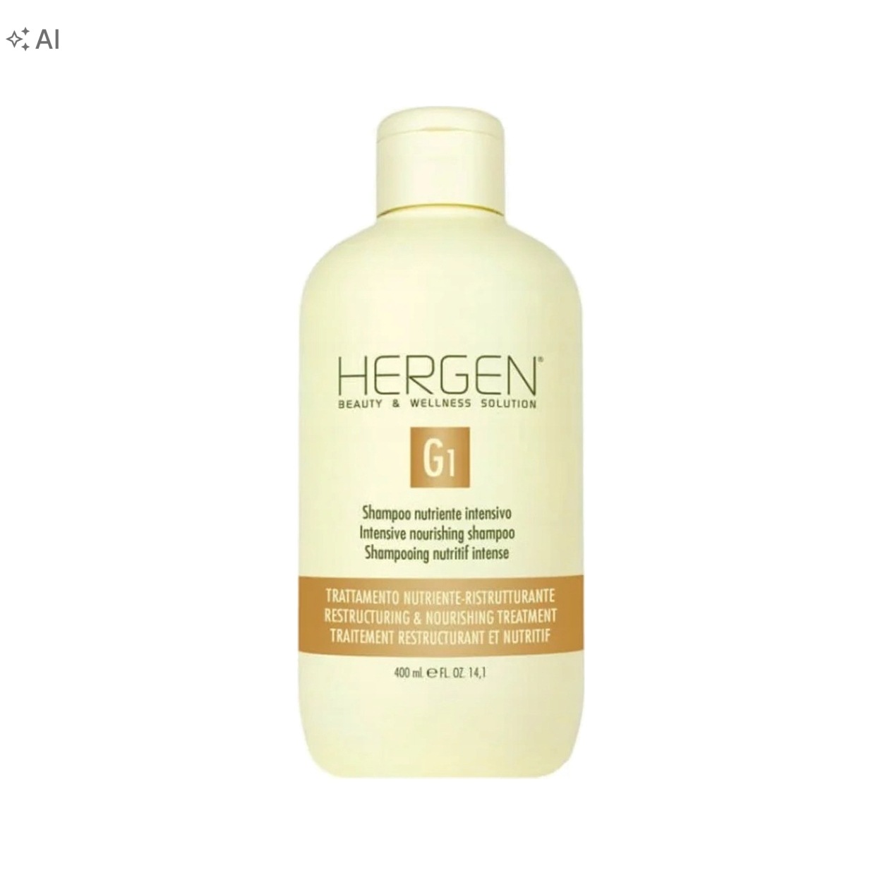 Bes Hergen G1 intenzivně vyživující šampon 400 ml