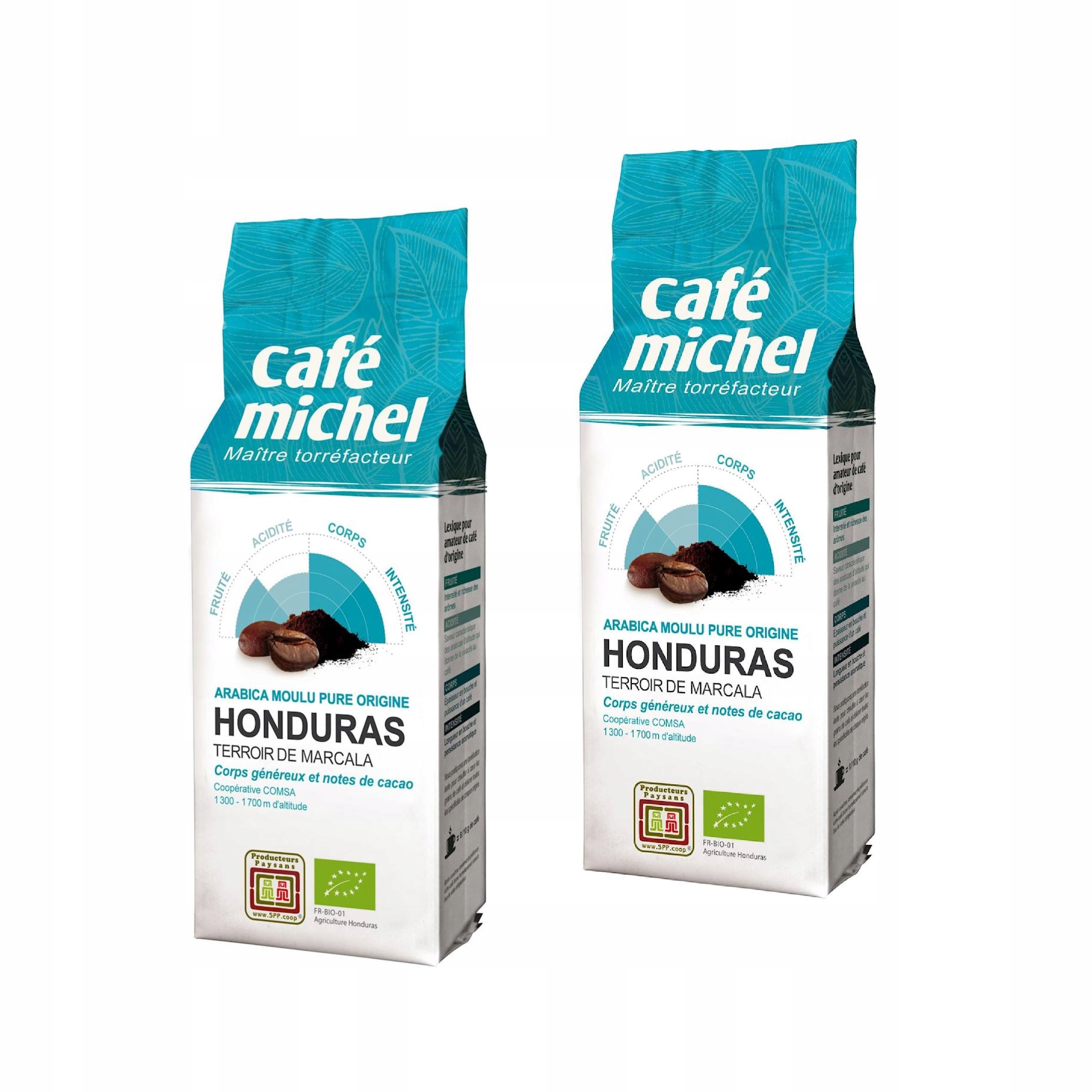2x Kawa Mielona Arabica 100 % Honduras Fair Trade Bio 250 g Terra Etica