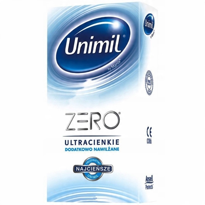 

Prezerwatywy Unimil Zero ultra cienkie 10 szt.