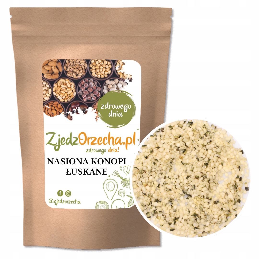 Levně Semena Konopí loupaná pro Vegetariány Vegany přírodní Zdroj Bílkovin 10kg