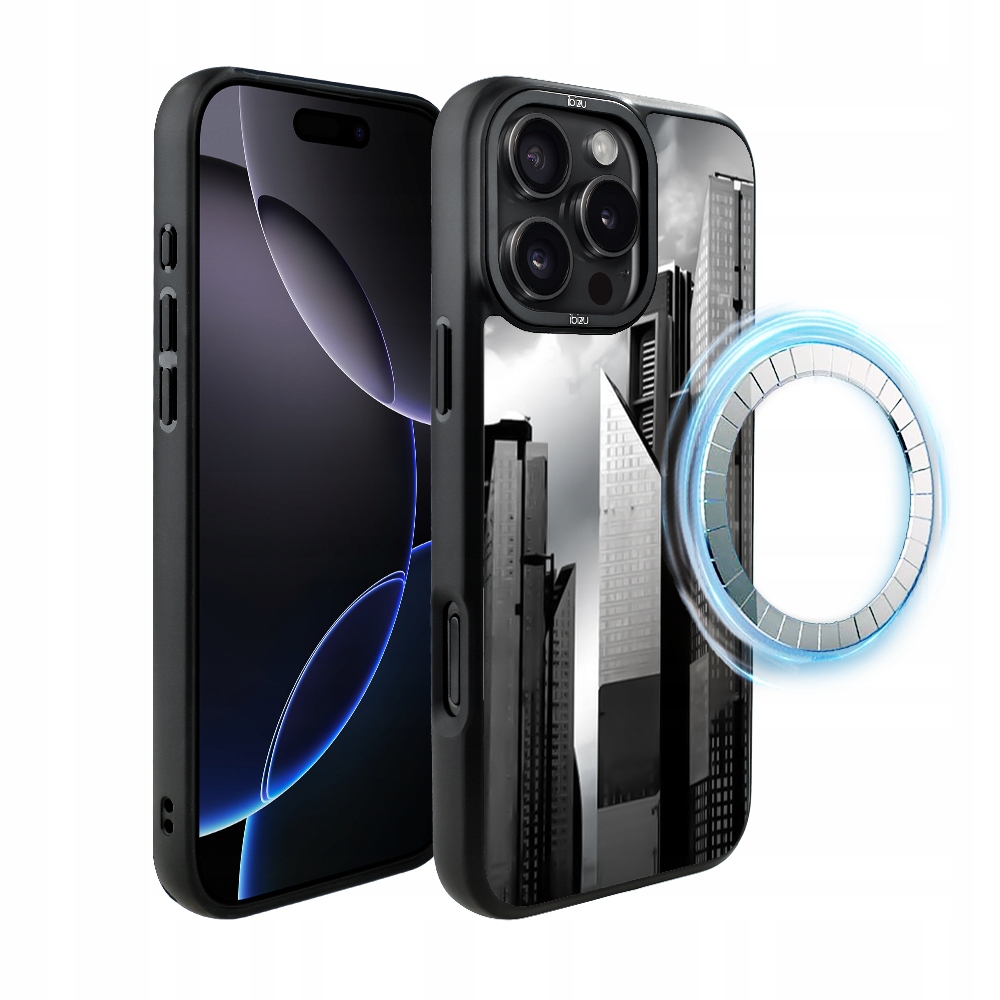 Pouzdro pro iPhone 16 Pro Ibizu DropGuard Matt s MagSafe, Manhattan