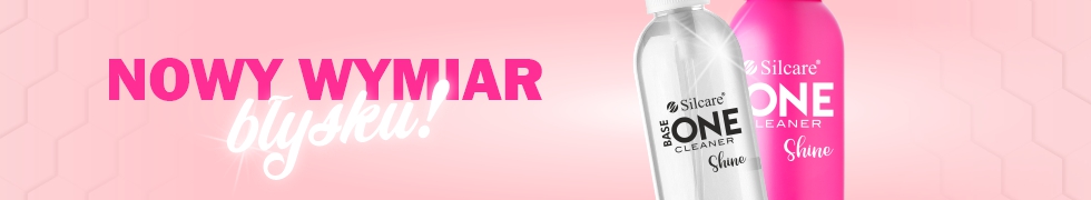 Silcare Cleaner Odtłuszczacz do paznokci Base One Shine 970ml Zakres pojemności 500-999 ml