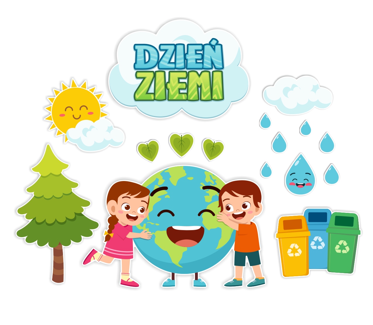 Dekoracja na Dzień Ziemi (rozmiar XXL) Stan opakowania oryginalne