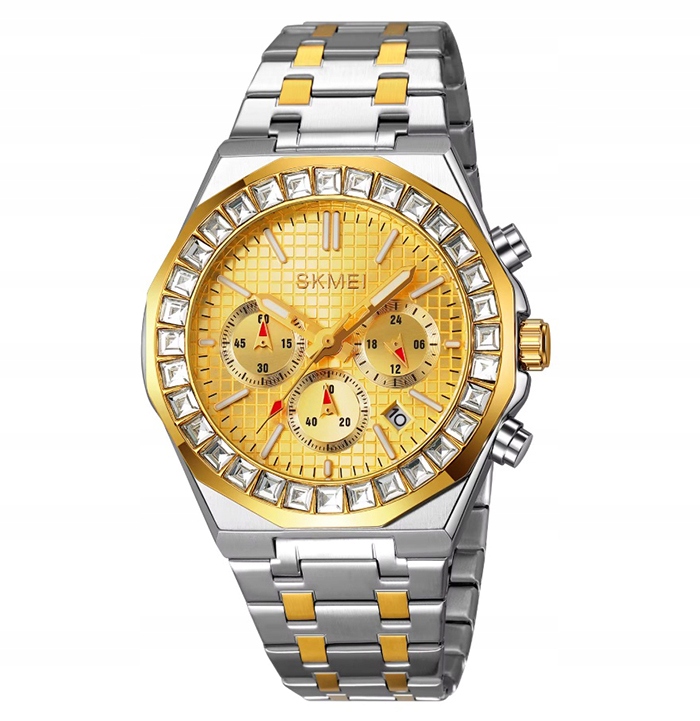 Pánské hodinky Skmei náramek chronograf skm.123801a.mn