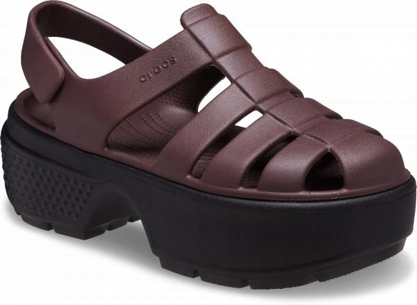 Dámské boty Sandály Platforma Crocs Stomp Fisherman 209938 Sandal 41-42