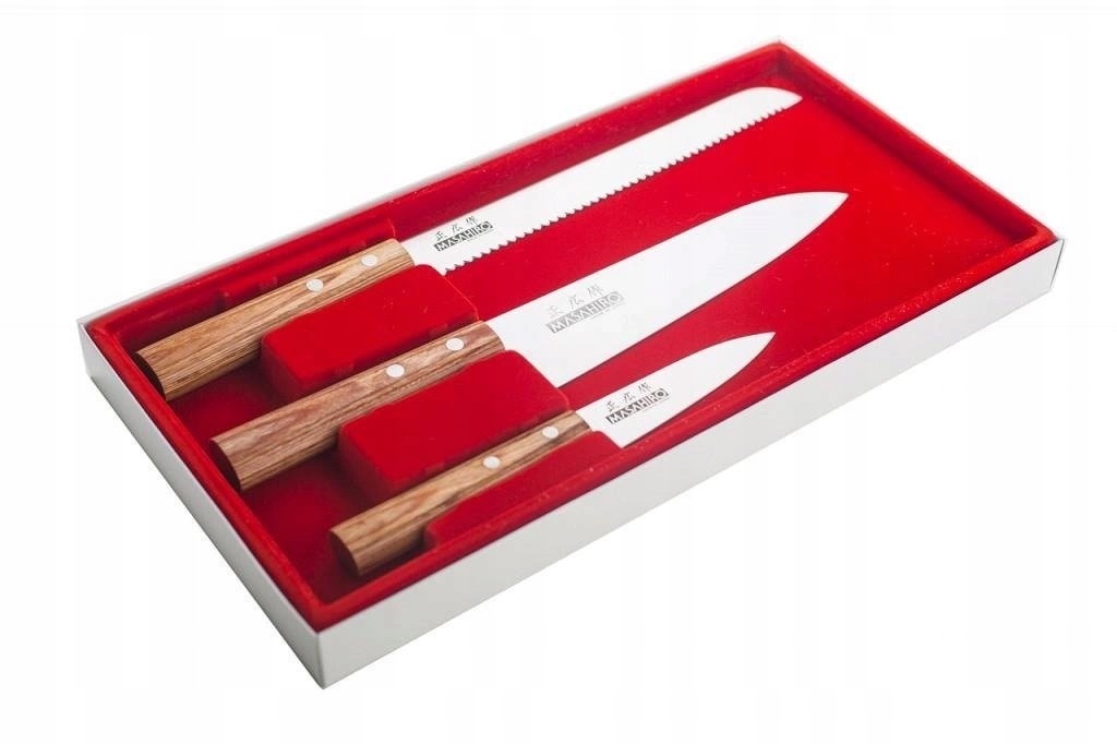 Zestaw japońskich noży Masahiro Sankei 359_222426 Marka Masahiro
