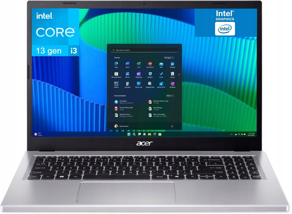 Notebook Acer Extensa 15 NX.EJAEX.00N 15,6" Fhd i3-1315U 32GB SSD512GB W11