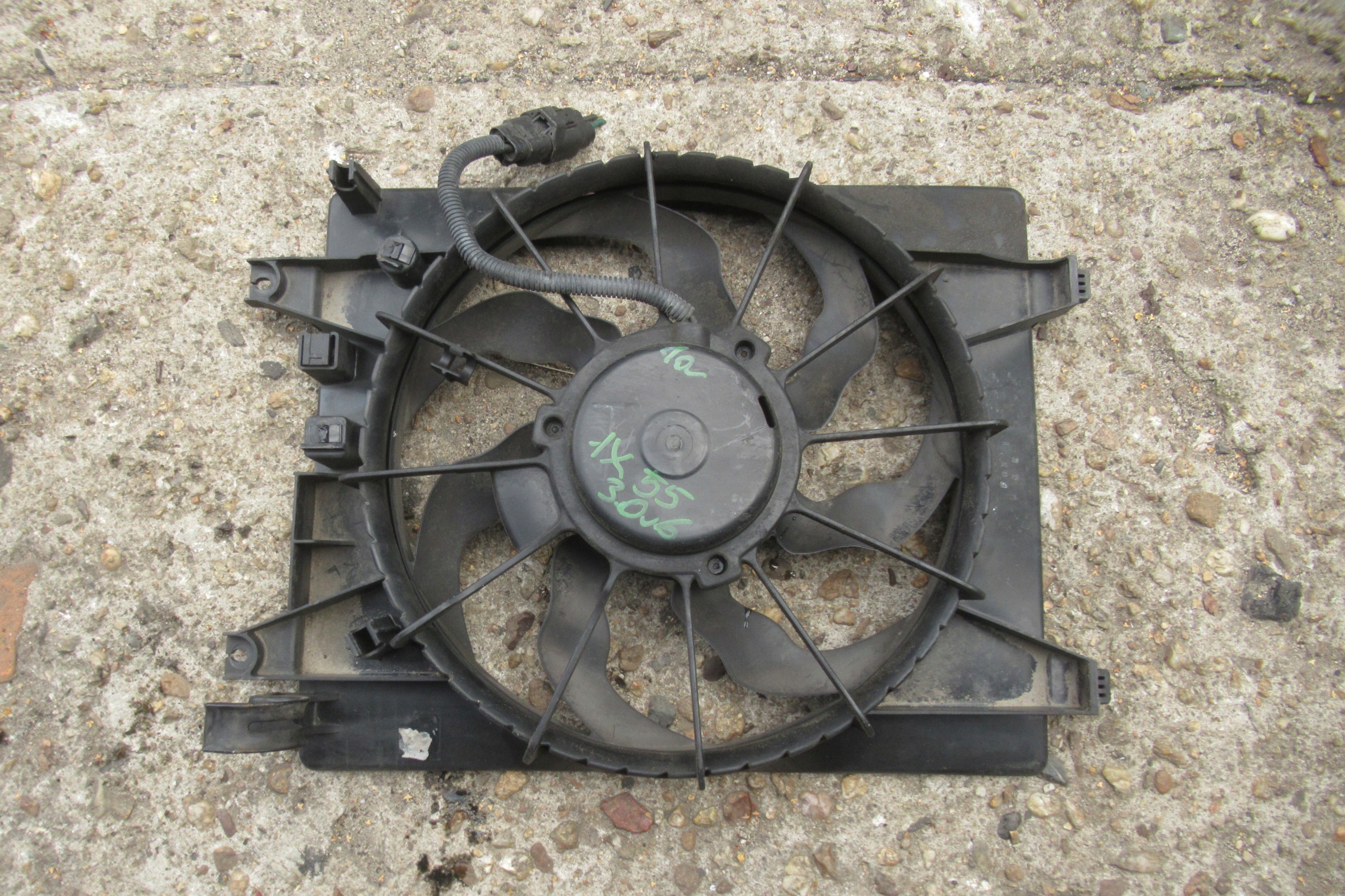 HYUNDAI IX55 3.0 CRDI ventilátor chladiče