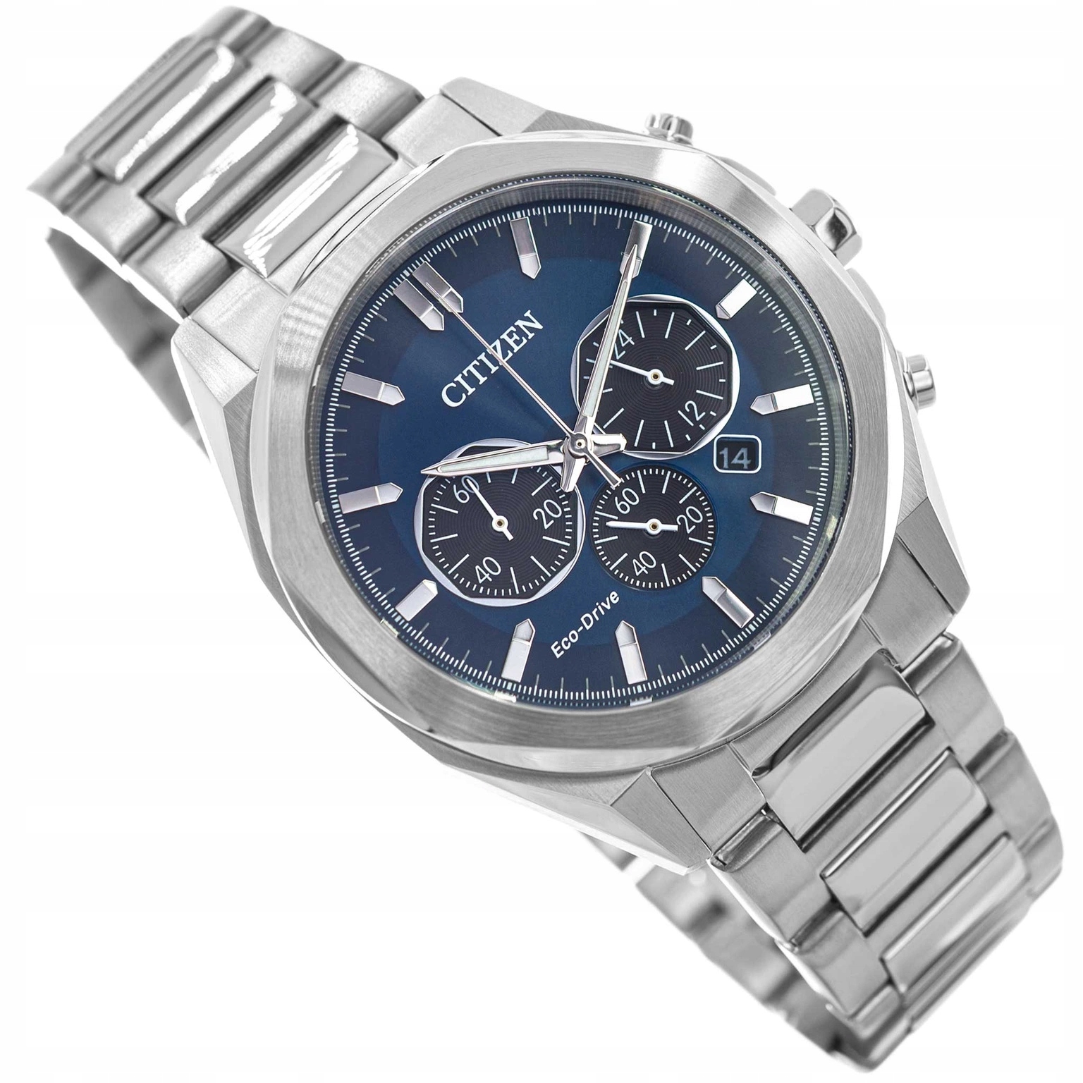 Pánské Hodinky Citizen CA4590-81L Eco-drive Modern Chrono Solární Data 100 M