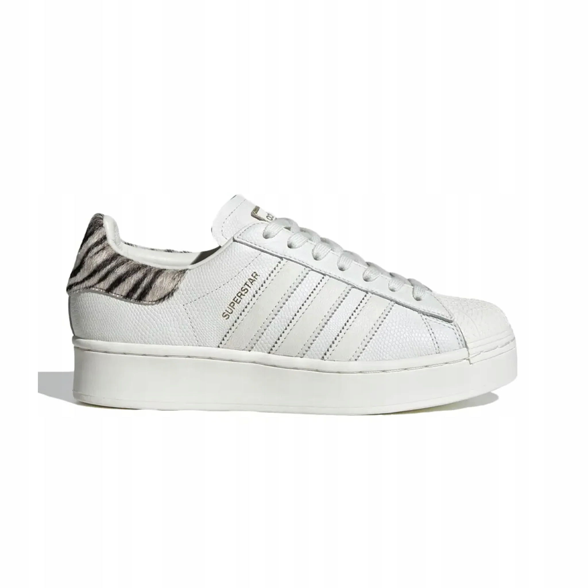 adidas Superstar Bold W White Leopard Białe Platforma FV3458 40