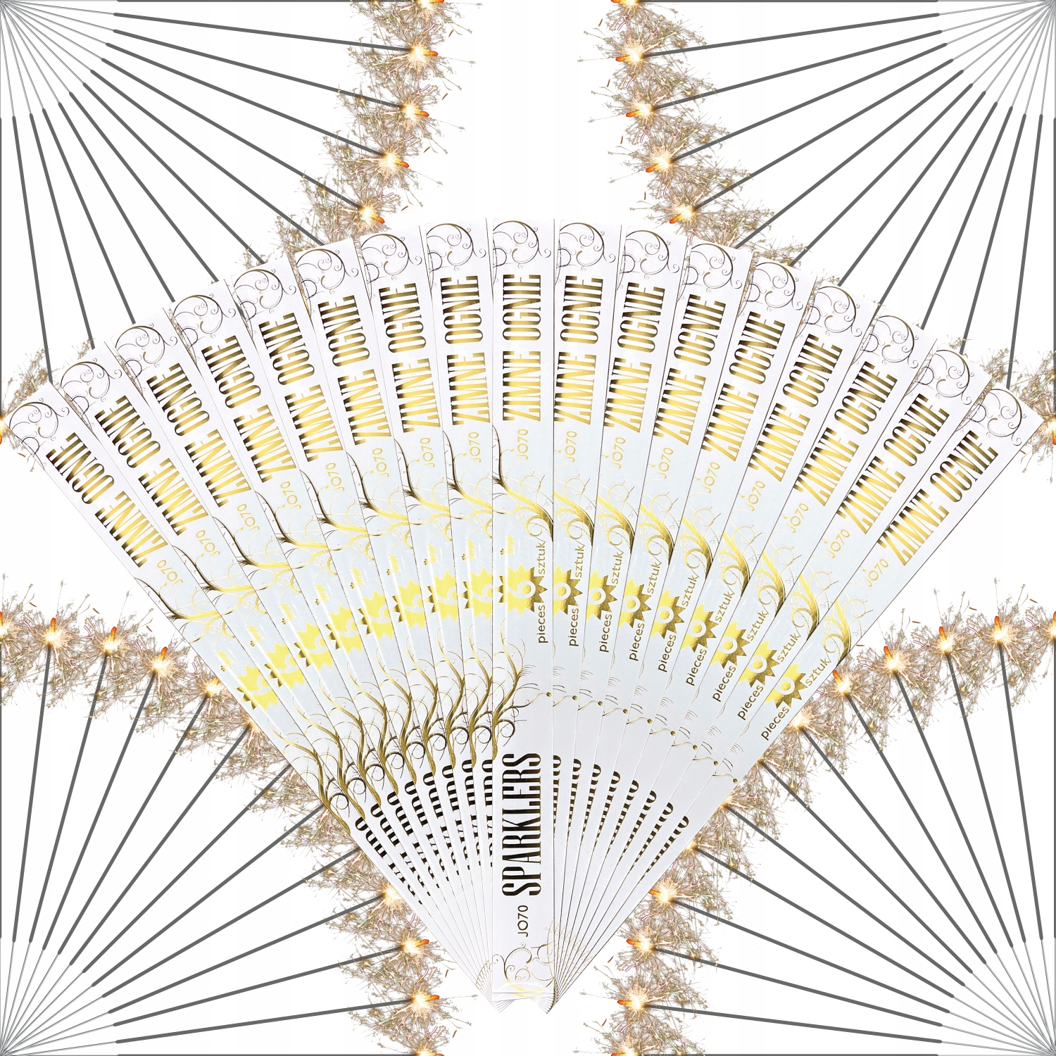 

Długie Zimne Ognie 70 CM 102 Szt Wesele Ślub