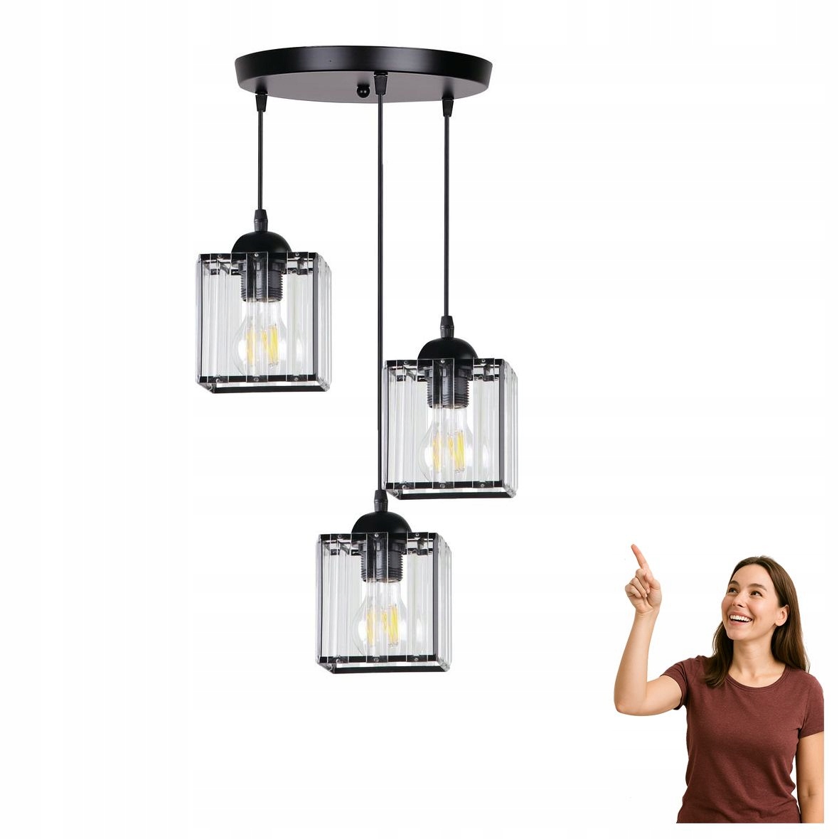 Závěsné svítidlo Glassia 33-21137 Candellux