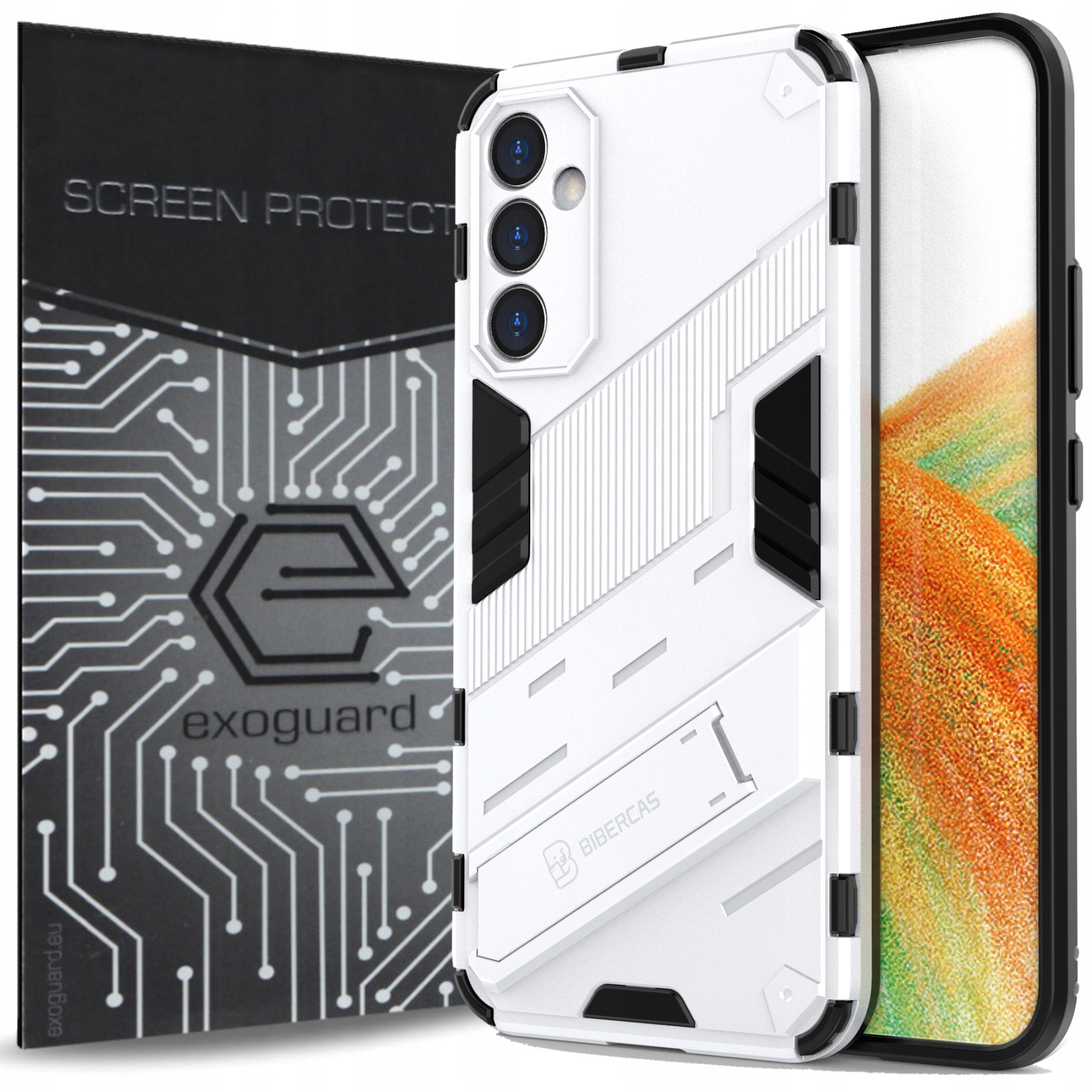 

Case Etui Pancerne+szkło do Samsung Galaxy A34 5G