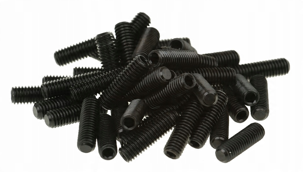 

Wkręt Dociskowy Śruba Robaczek M6x20 mm 50x Czarny