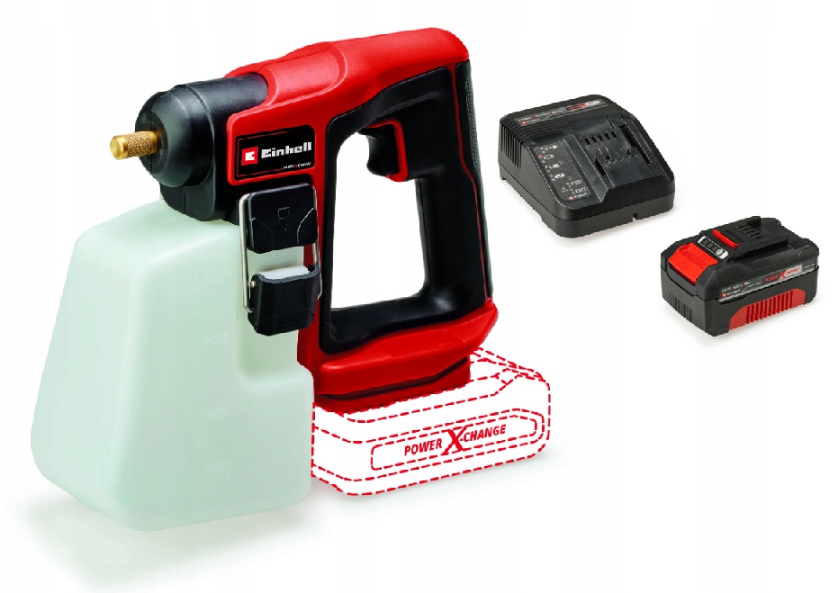Einhell Aku Postřikovač Pxc Ge-ws 18/10 Li-3425240 Sada Akumulátor 4,0AH