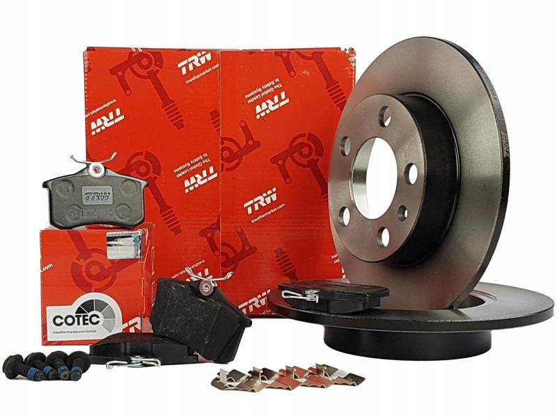 

Trw Tarcze Klocki Tył Skoda Fabia Octavia Kombi