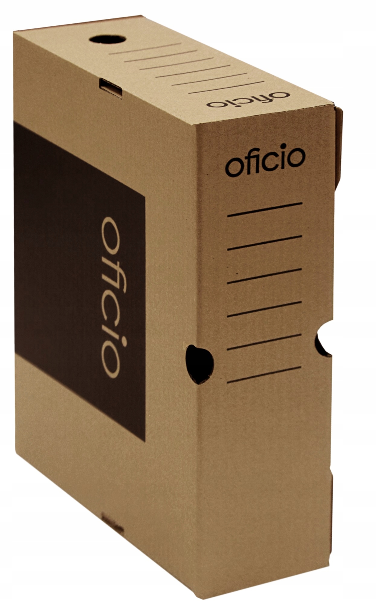 

Pudło Archiwizacyjne Oficio A4/100 MM Brązowe
