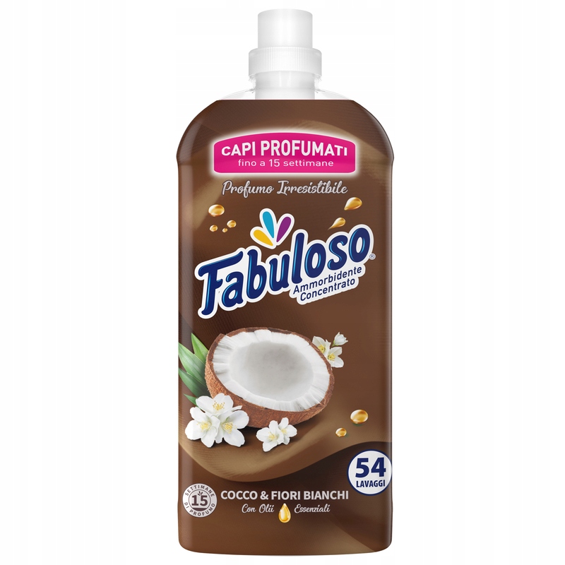 

Fabuloso Płyn do Płukania Kokos Białe Kwiaty 1,25l