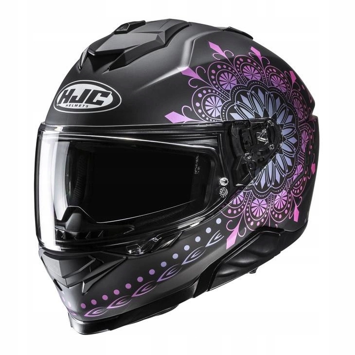 Motocyklová prilba Hjc I71 Niel Black/pink čierna ružová pinlock Darčeky