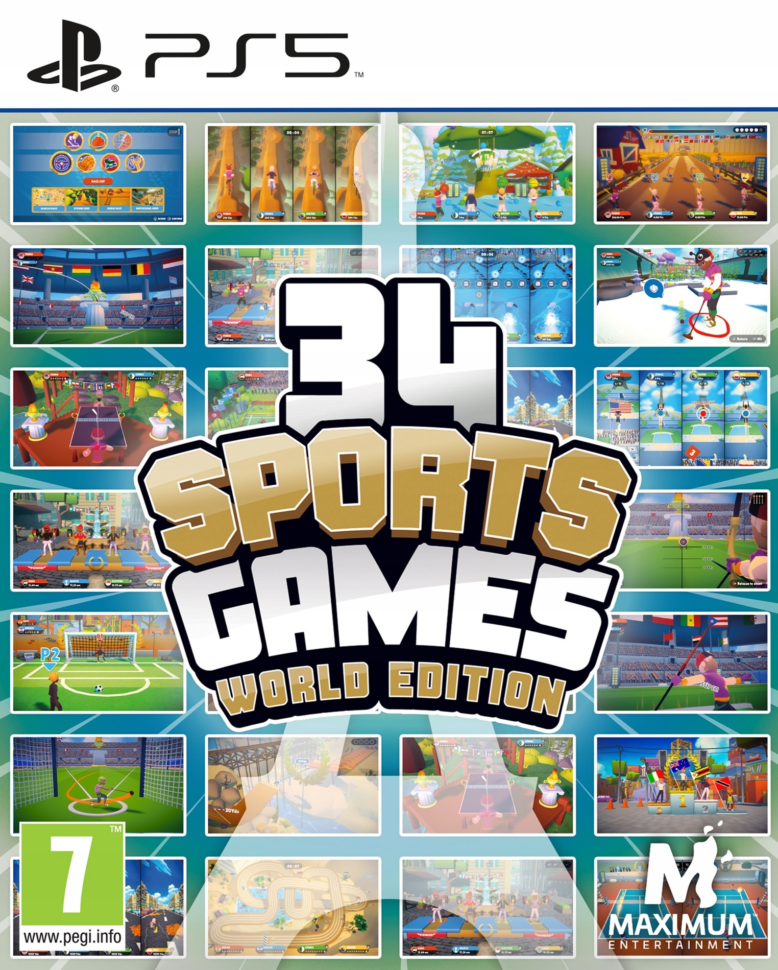 34 Sports Games World Edition PlayStation 5 (PS5) pudełkowa