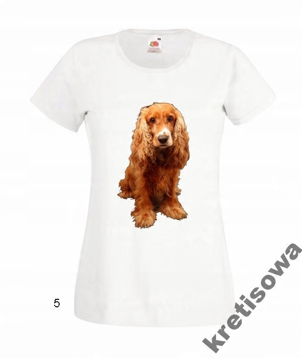 

Kolorowe Koszulki Cocker Spaniel Wzory