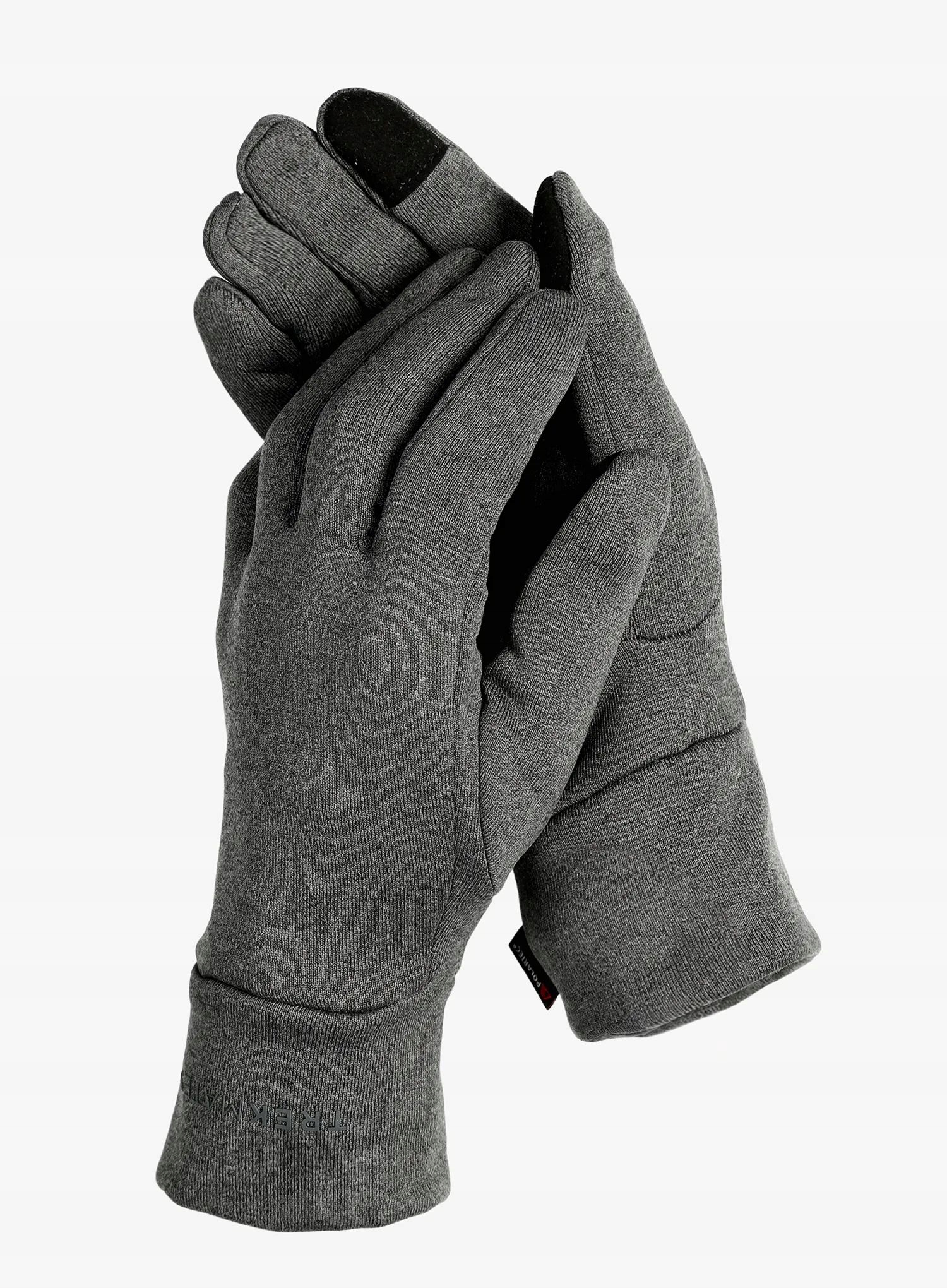 Fleecové rukavice Trekmates Strath Glove marl L