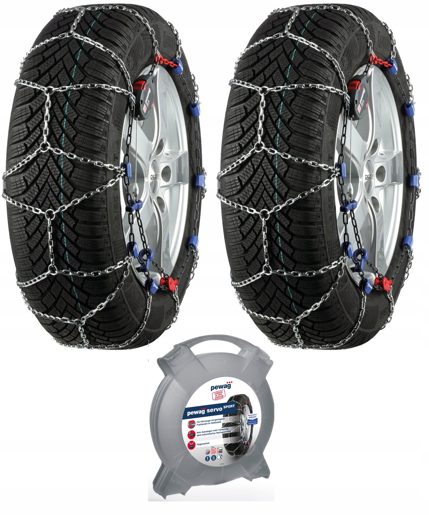 Łańcuchy PEWAG SERVO RSS 77 205/70R17.5 NAPINACZ