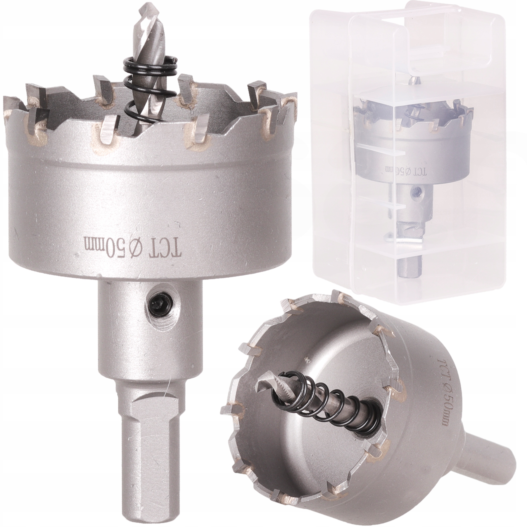 OTWORNICA WIDIOWA KORONKA DO METALU DREWNA 50 MM