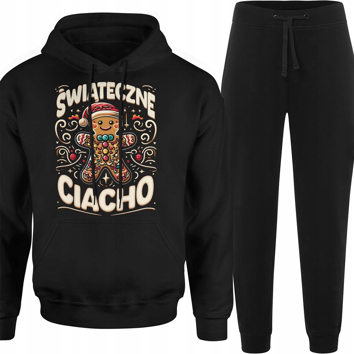 Teplákovka Pánské Teplákové Kalhoty Pánské Mikina Vtipná Vánoční Koláč