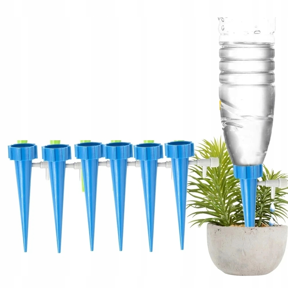 NAWADNIACZ DO KWIATÓW ROŚLIN OGRODU DONICZEK Z KRANIKAMI 10szt NA BUTELKI Stan opakowania oryginalne