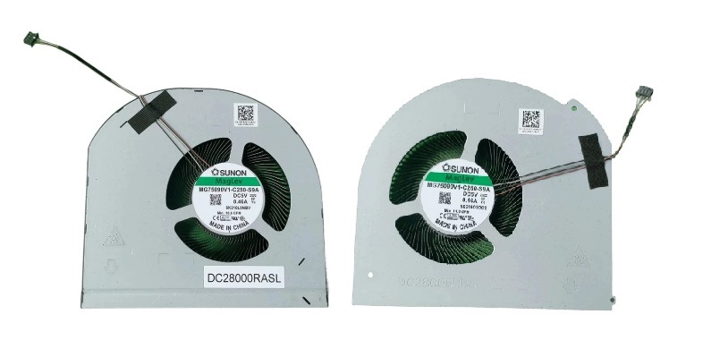 Ventilátor Komplet Dell Precision 7750 7760 0KPYYT 0X7RP6 Metal