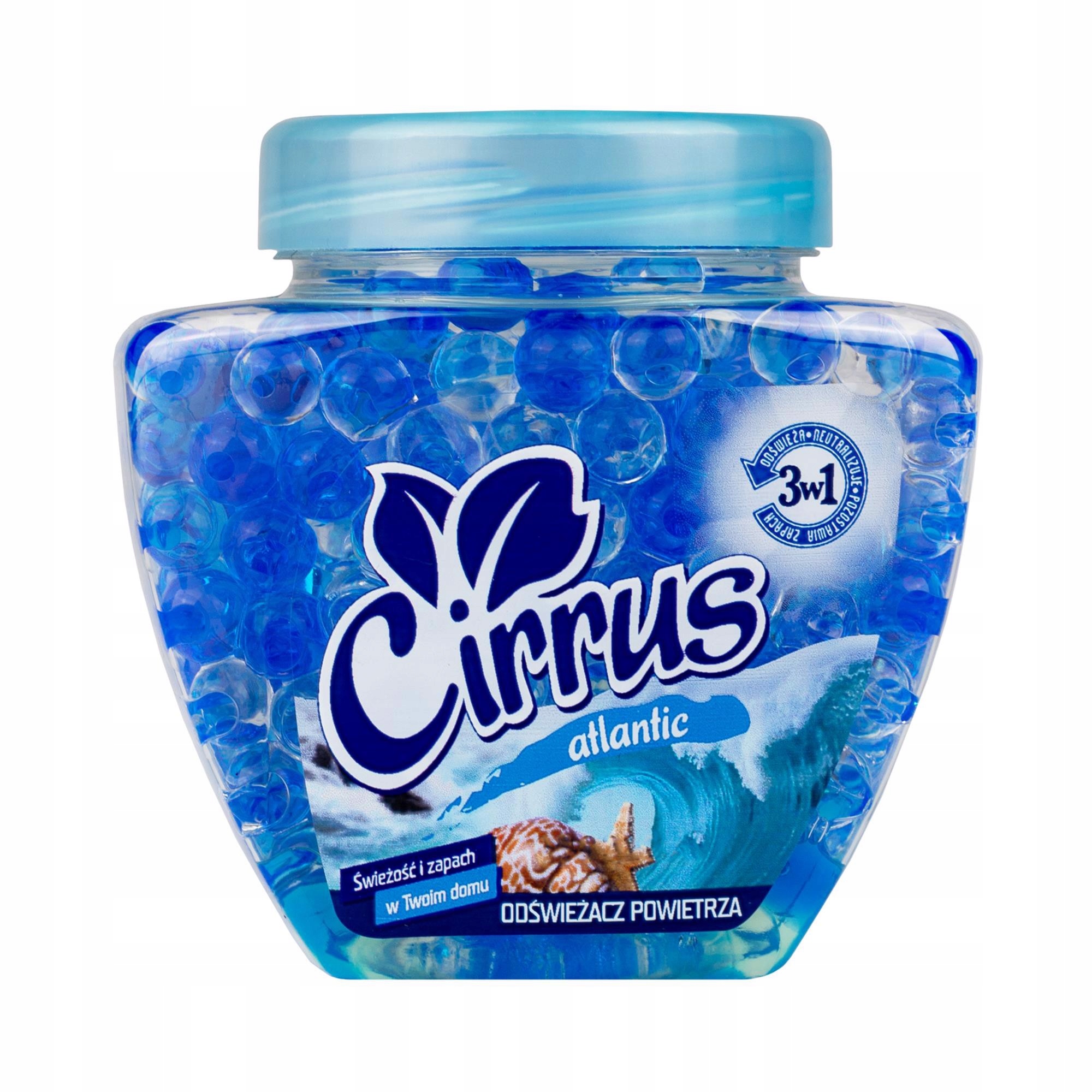 

Cirrus Odświeżacz w żelu kuleczki 250g atlantic