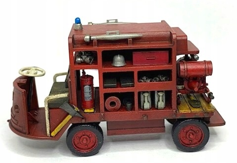 Plošinový vozík Ocel 258 Hasiči 1:43