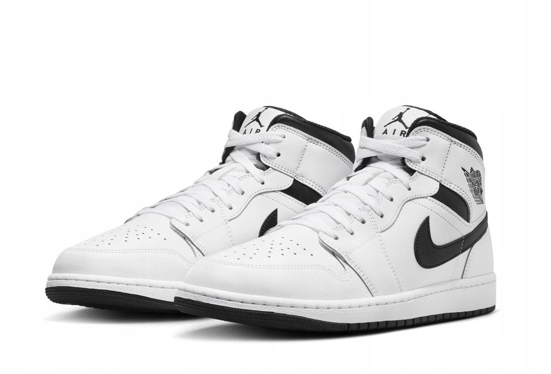 Jordan Air Jordan Bílá Černá Sportovní Vysoká Kůže 45,5 T7C