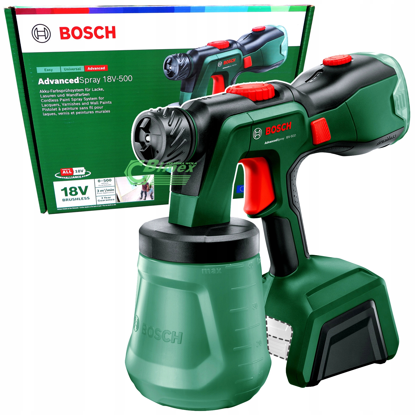Bosch AdvancedSpray 18V-500 0603208200
