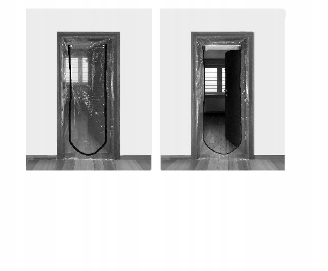 KURTYNA PRZECIWPYŁOWA DRZWI REMONTOWE 120cmx220cm Kod producenta 020 145