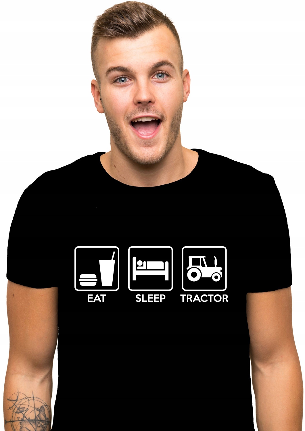 

koszulka Eat Sleep Tractor prezent