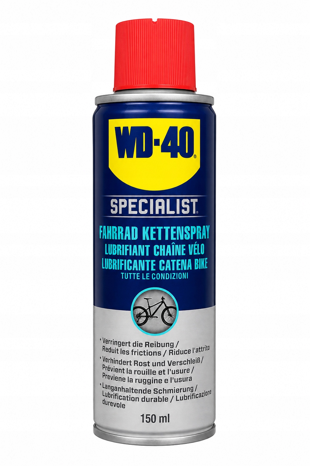 Spray do łańcucha rowerowego WD-40 150ML