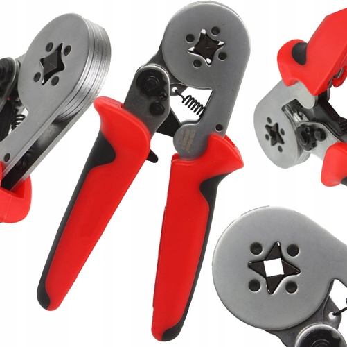 Обжимний інструмент для обтиску кабельних наконечників 0,08-10 мм