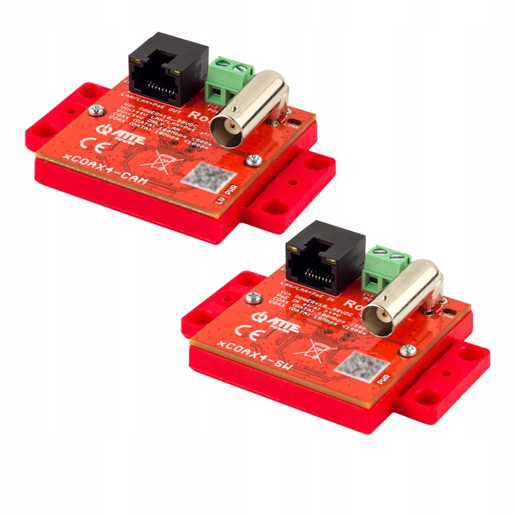 Sada převodníků xCOAX4-SET Atte PoE na koaxiální anténní kabel