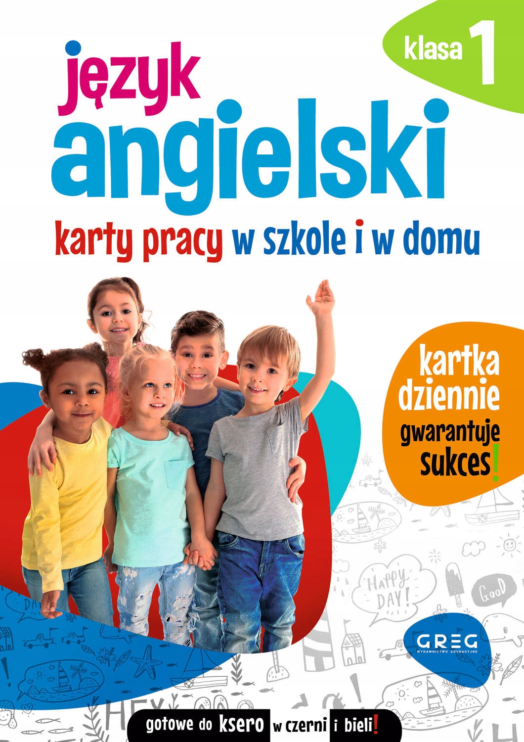 

Język angielski Karty pracy w szkole i w domu kl 1