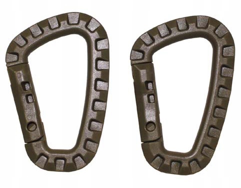 

Karabińczyk plastikowy Mfh Coyote (27531R) 2 szt.