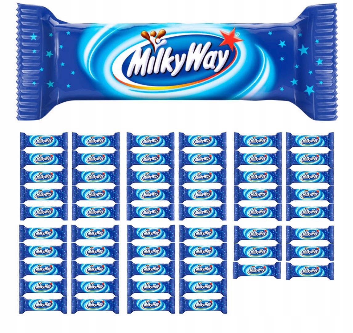 Levně Milky Way Tyčinka s mléčně bílou náplní zalitý čokoládou 21,5 g x 56 s