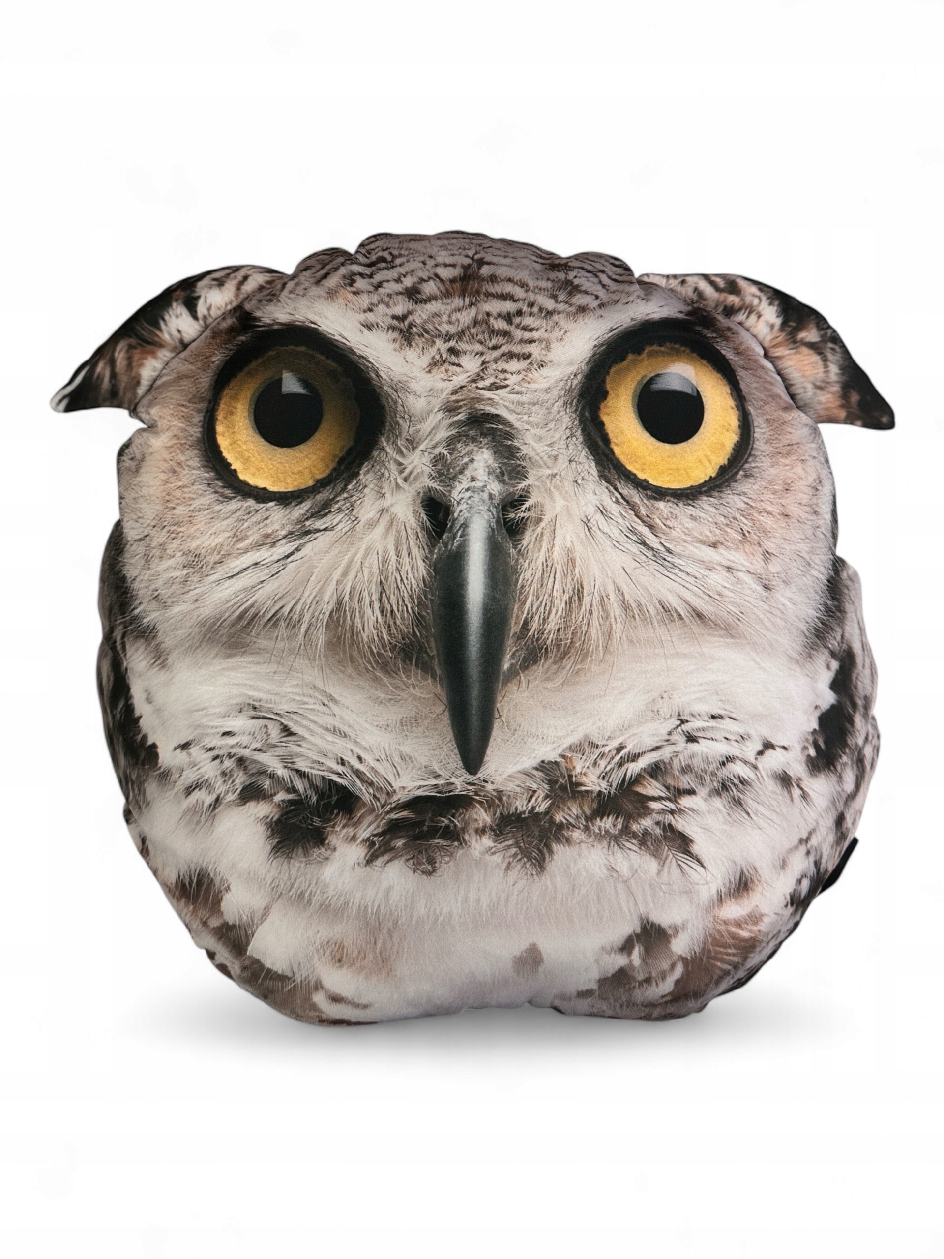Polštář 3D polštář s Sova dárek na spaní, měkký, dekorativní, velký