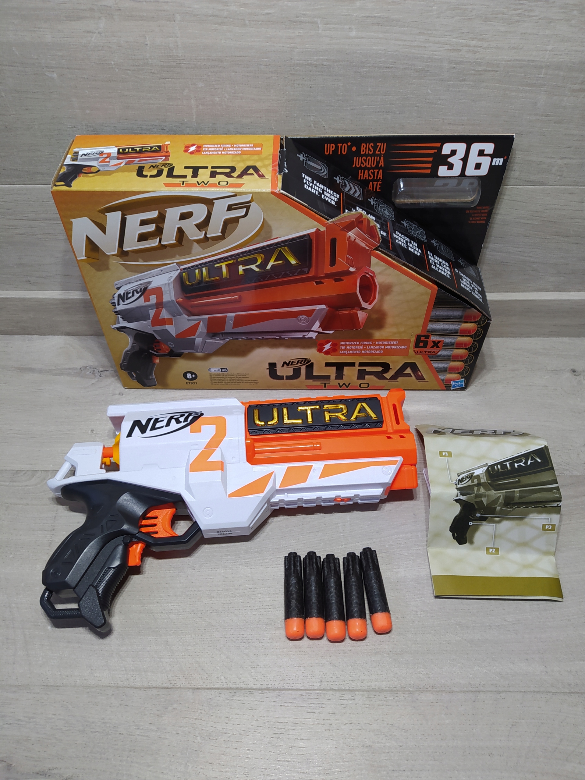 Nerf Ultra Two E7921 Wyrzutnia automatyczna OPIS Kod producenta E7921