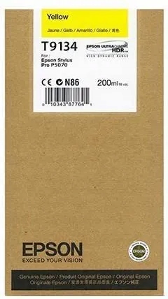 Tusz Epson T9134 C13T913400 Żółty