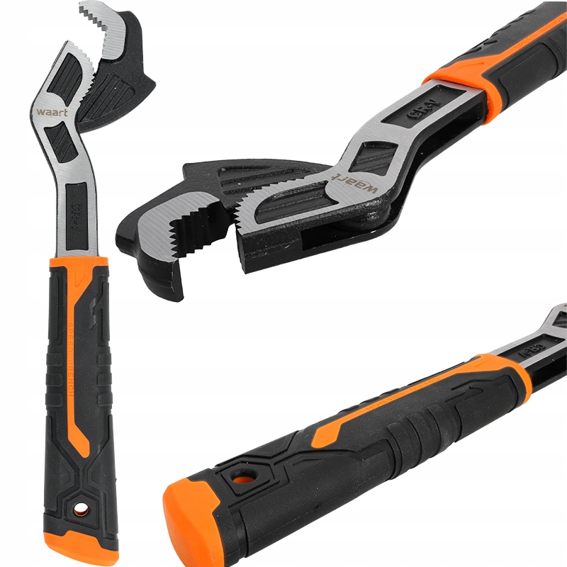 Klucz nastawny hakowy samozaciskowy Do Rur,śrub, 300mm, 19-43mm Waart